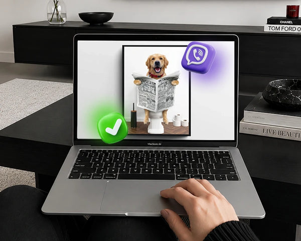 Получаваш дизайн за одобрение (Viber)